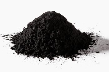 Vegetable Charcoal in Black Late