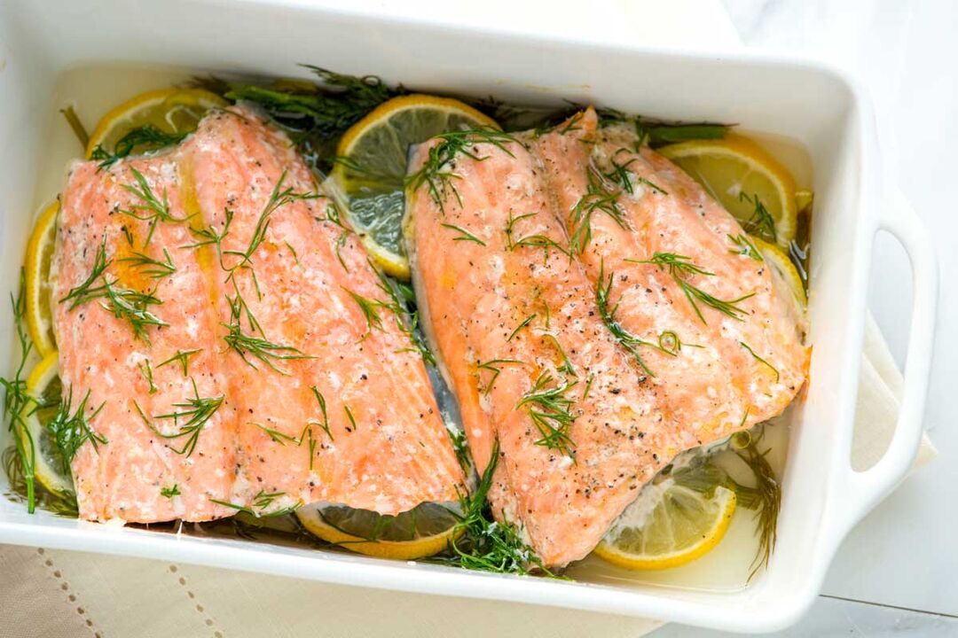 baked trout for 6 petals