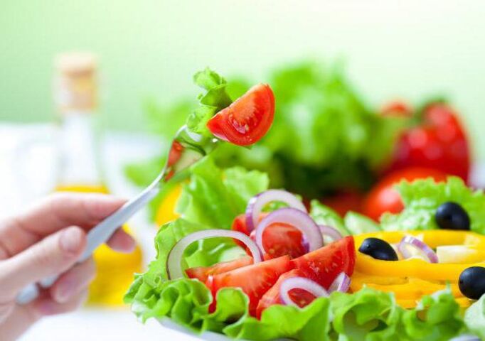vegetable salad for weight loss per week to 5 kg