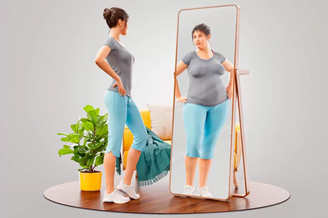 By imagining that you have a slim figure, you can be motivated to lose weight. 