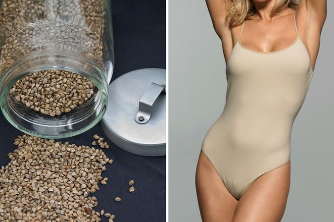 To lose weight in buckwheat